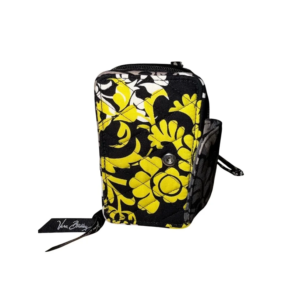 Vera Bradley Yellow Bird All in One Wristlet Wallet Retired NWOT
